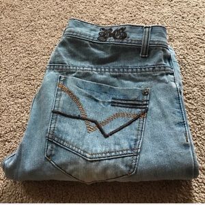 blue gear jeans